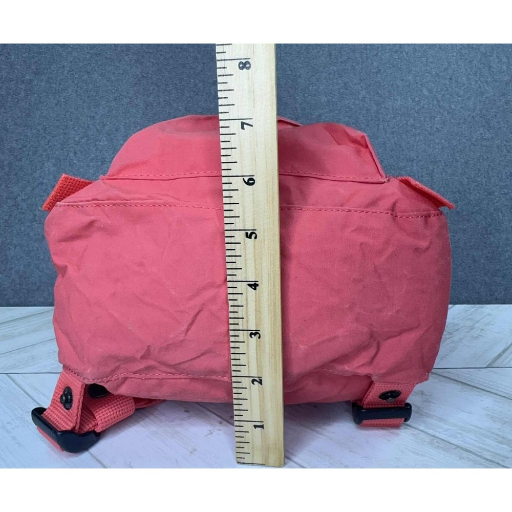 Fjallraven Kanken Classic Canvas Mini Backpack Peach Pink 11''‎ Outdoor Classic - Picture 7 of 10